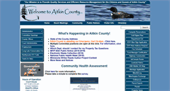Desktop Screenshot of co.aitkin.mn.us